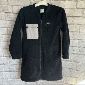 Nike Kids Black Fleece Jacket